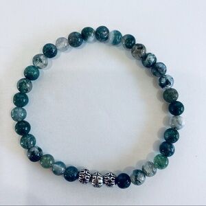 💰 𝕊 𝕠 𝕝 𝕕 💰 Jasper Stacking Stretchy Bracelet by Desert Beads Jewelry